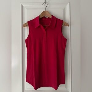 Woolx Rosie top in viva magenta